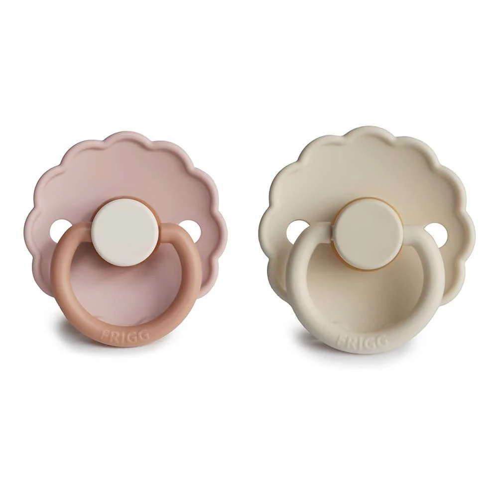 Frigg tétine Taille 2 Daisy Blooming Biscuit/Crème Silicone 2-Pack - E-shop mondial – Produits durables, modernes et accessibles partout - {'count': 1, 'name': 'physiologiques'}