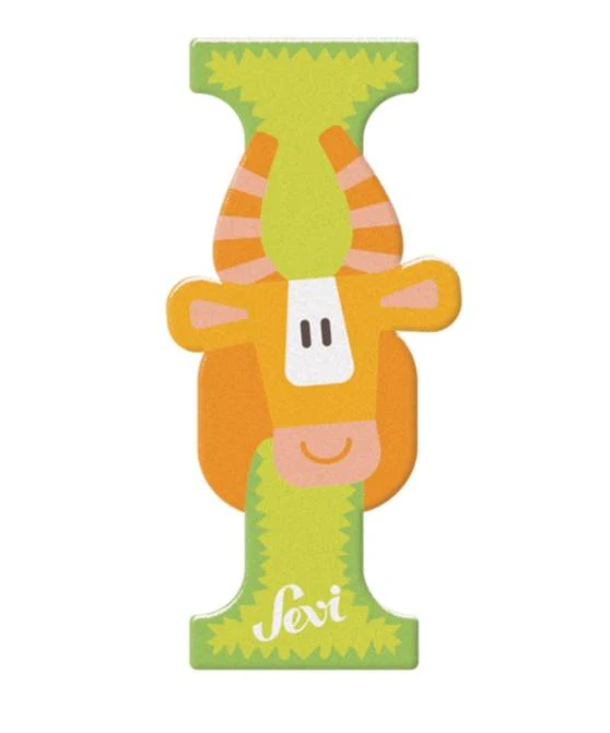 LETTRE I EN PROMO BOIS - Boutique Maman & Bébé – Produits Essentiels au Quotidien