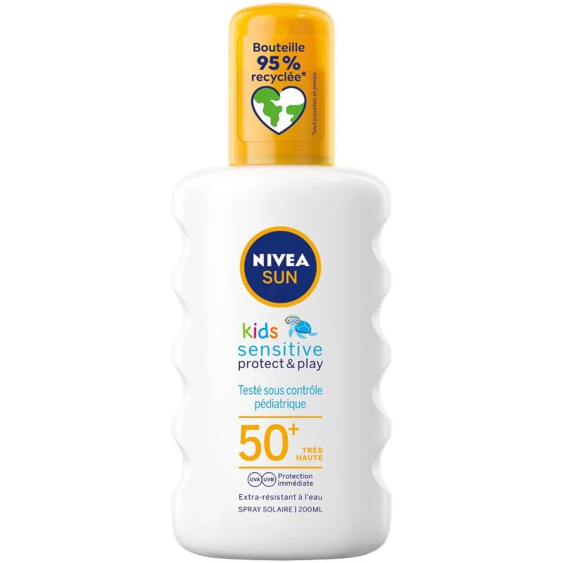 NIVEA SUN BABY/KID SENSIT.SPR.200ml(50+)85847 - Beauté Vins Rouges Harmonieux pour Chaque Occasion