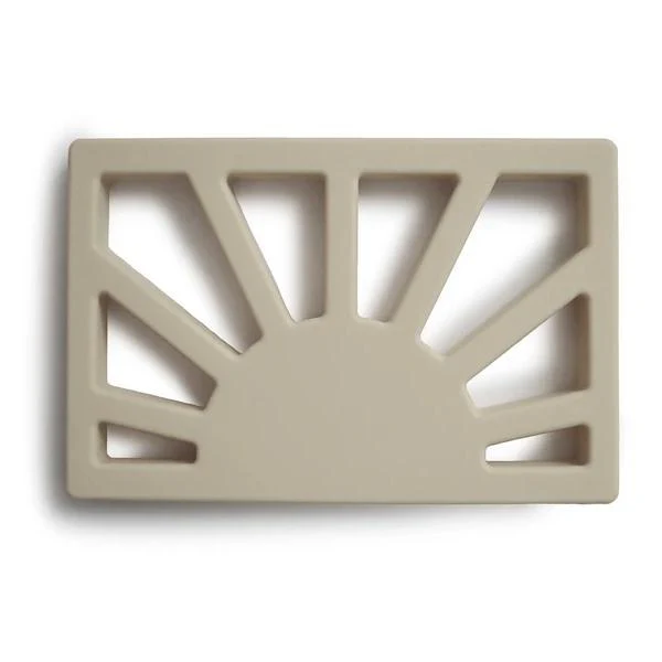 Mushie - Jouet de Dentition - Coucher de Soleil - Shifting Sand||Mushie - Silicone Sun Teether - Shifting Sand - Boutique Bébé en Ligne : Soins, Jouets et Articles Maison Anneau de dentition palette de peinture