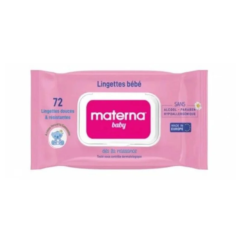 Materna Bb Lingette Bt/72 Rose - Saldi Straordinari – Offerte Speciali Disponibili Adesso Steripan