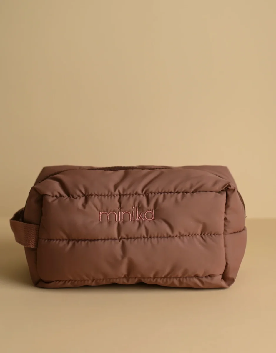 Pochette de rangement - Cacao - Minika - Boutique Maman & Bébé – Produits Vacances Essentiels au Quotidien