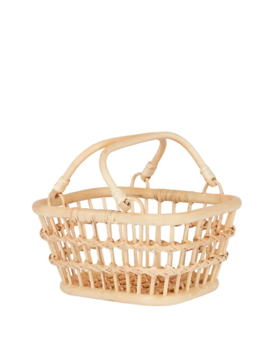 Panier Tarry rotin Wheat Olli Ella Boutique Maman Bébé Produits Essentiels Quotidien
