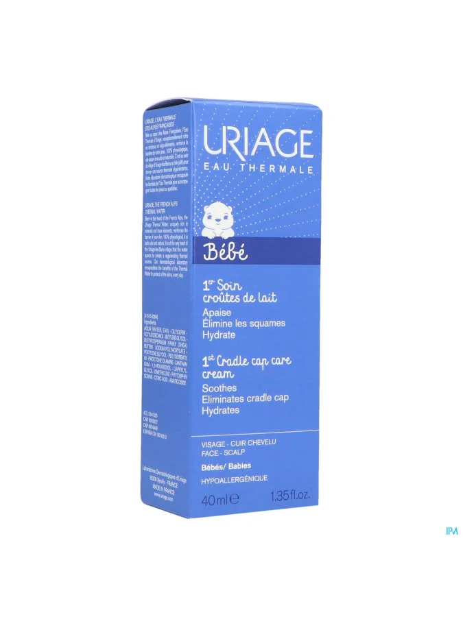 URIAGE BEBE 1ER SOIN CROUTE DE LAIT 40ML - Saldi Straordinari – Offerte Speciali Disponibili Adesso - uriage crème uriage bebe soin lait 40ml