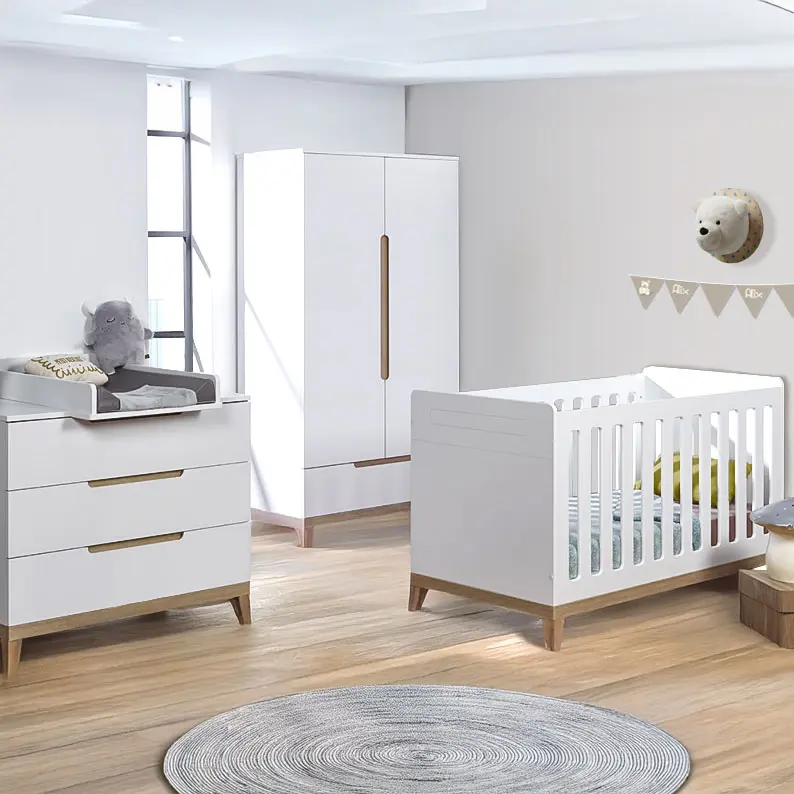 Mobilier de chambre de bébé complet NATURE - Boutique Bébé en Ligne : Soins, Jouets et Articles Maison Indispensable chambre bébé : que faut-il prévoir ?