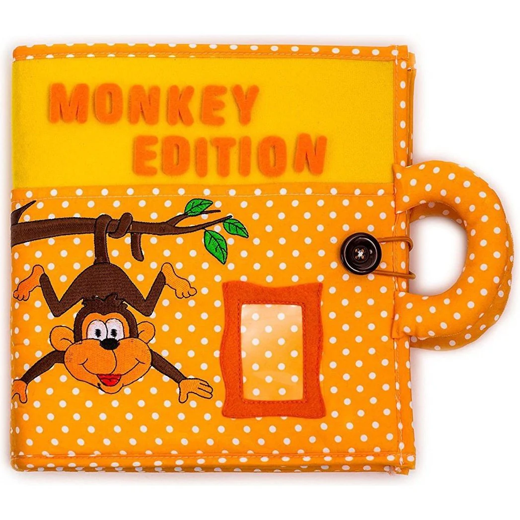 Livre d'éveil et activités Montessori - Singe - Boutique Maman & Bébé – Produits Essentiels au Quotidien - ludi livre éveil activité amp bébé produit