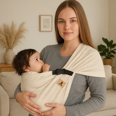 Echarpe de Portage | Confort Sécurisé - Boutique Bébé en Ligne : Soins, Jouets et Articles Maison Formation : Initiation au Portage Physiologique pour le Développement  Sensori-moteur de Bébé – calipeton formations