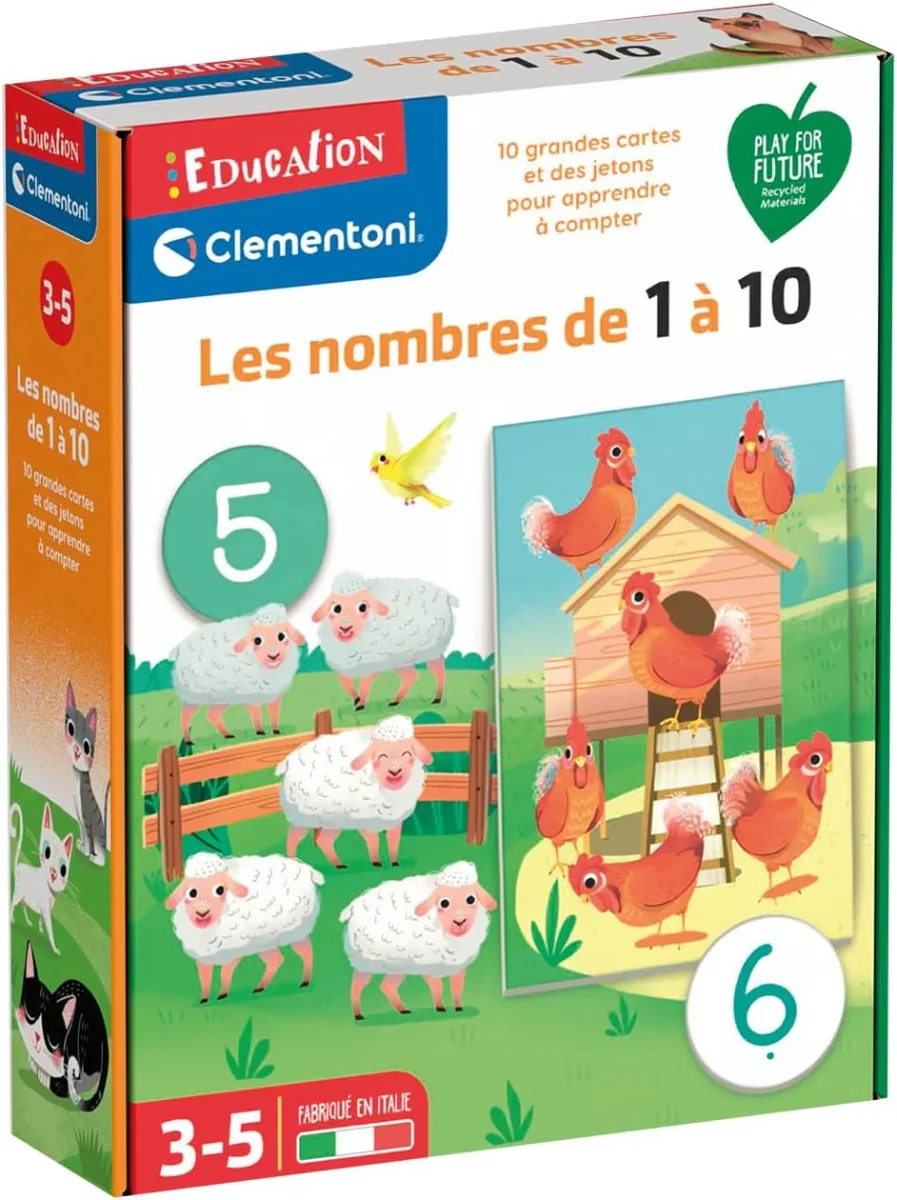 LES NOMBRES DE 1 À 10 - Boutique préparations Maman & Bébé – Produits Essentiels au Quotidien