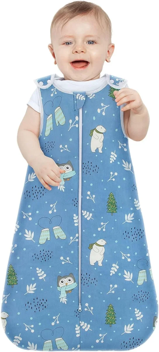 Viedouce Gigoteuse Hiver TOG 1,Gigoteuse Bebe Coton,Sac de Couchage Bebe,Turbulette pour Bébé Garcon Fille Naissance (3-18 Mois, Longueur: 80 cm) - Nattou Boutique Bébé en Ligne : Soins, Jouets et Articles Maison