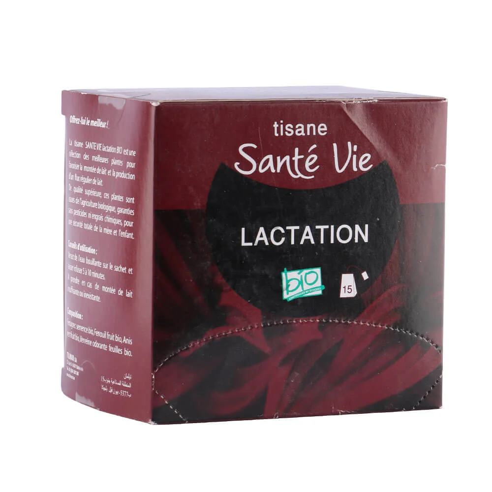 Sante Vie Tisane Lactation Sachets Vins Rouges Harmonieux Occasion