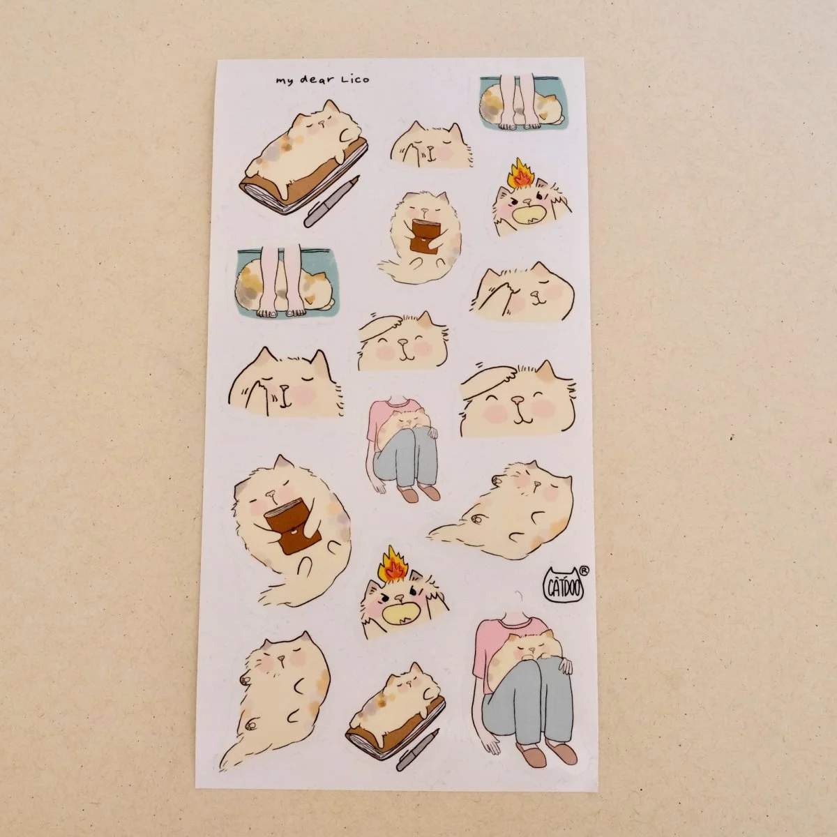 Stickers Catdoo – My Dear Lico - Organisation jours de la maison avec des solutions de rangement