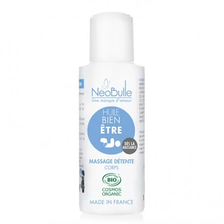 Huile de massage bien-être pour bébé – Bio - Édition Limitée – L’Art de la Table Française en Promotion ! - {'count': 1, 'name': 'huiles'}