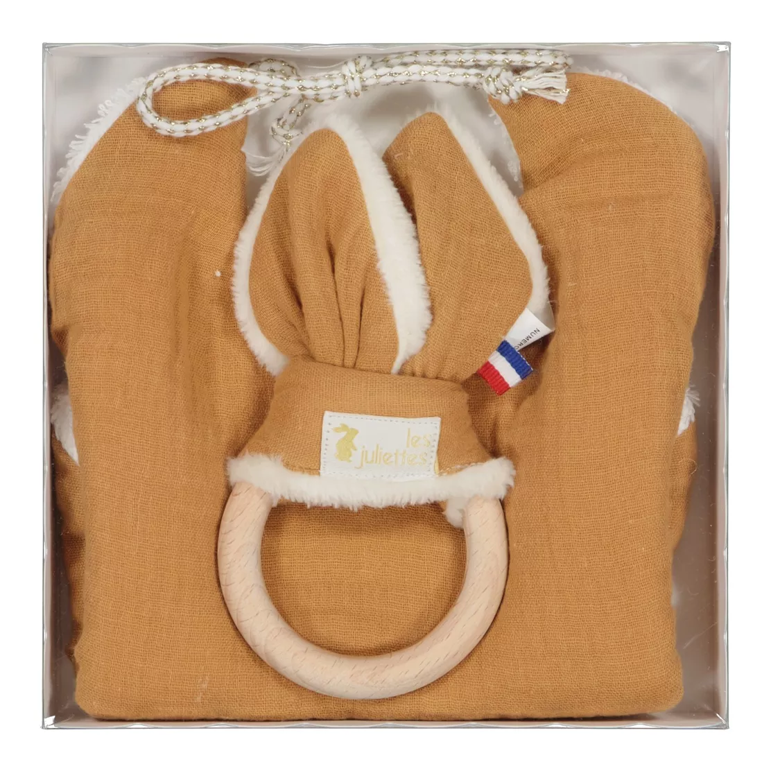 Coffret de naissance "Caramel" - Boutique Maman & Bébé – Produits Essentiels au Quotidien Kit naissance 6 pièces caramel 1 mois – Petit coeur salé
