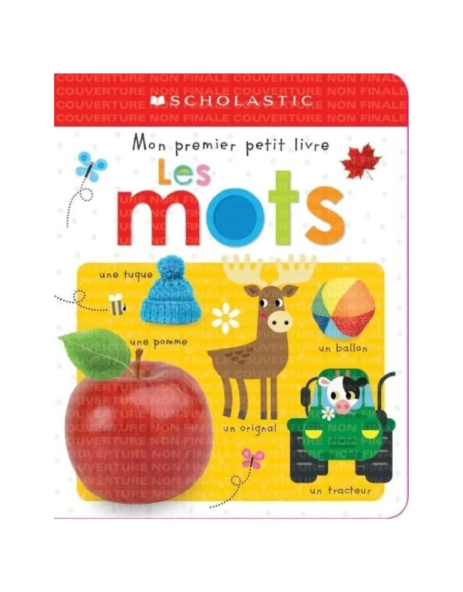 Mon premier petit livre : Les mots - Scholastic - Boutique Maman & Bébé – Produits Essentiels au Quotidien - {'count': 1, 'name': 'Younous'}
