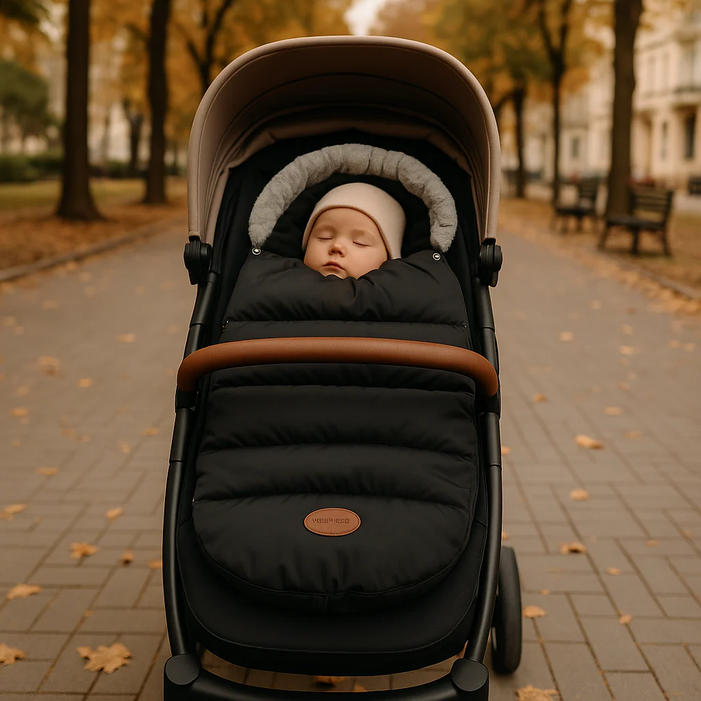 nid d'ange poussette | nid bebe - Boutique Bébé en Ligne : Soins, Jouets et Articles Maison Nid d'ange motif coeur en jacquard - beige, Puériculture