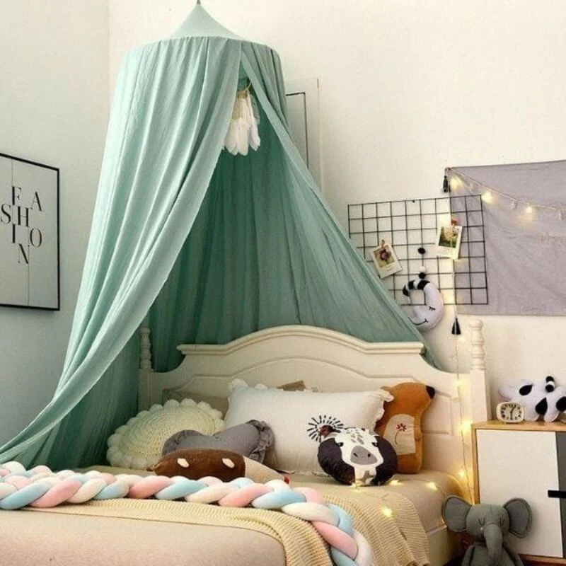 Ciel de lit vert - Boutique Maman & Bébé – Produits Essentiels au Quotidien - baldaquin ciel lit amp bébé produit