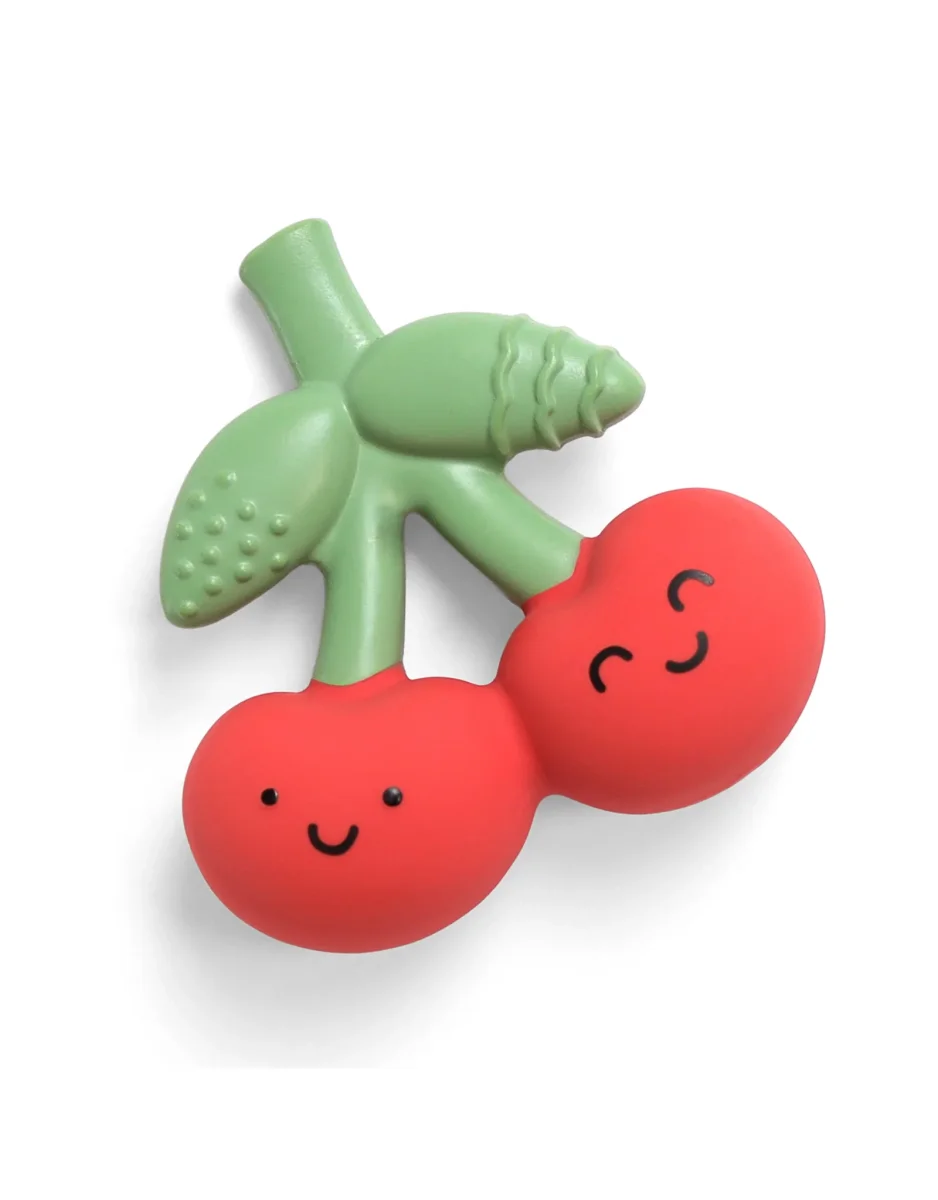 Jouet de dentition Comfort Crew™ Jouets - Cerise - Itzy Ritzy - Boutique Maman & Bébé – Produits Essentiels au Quotidien