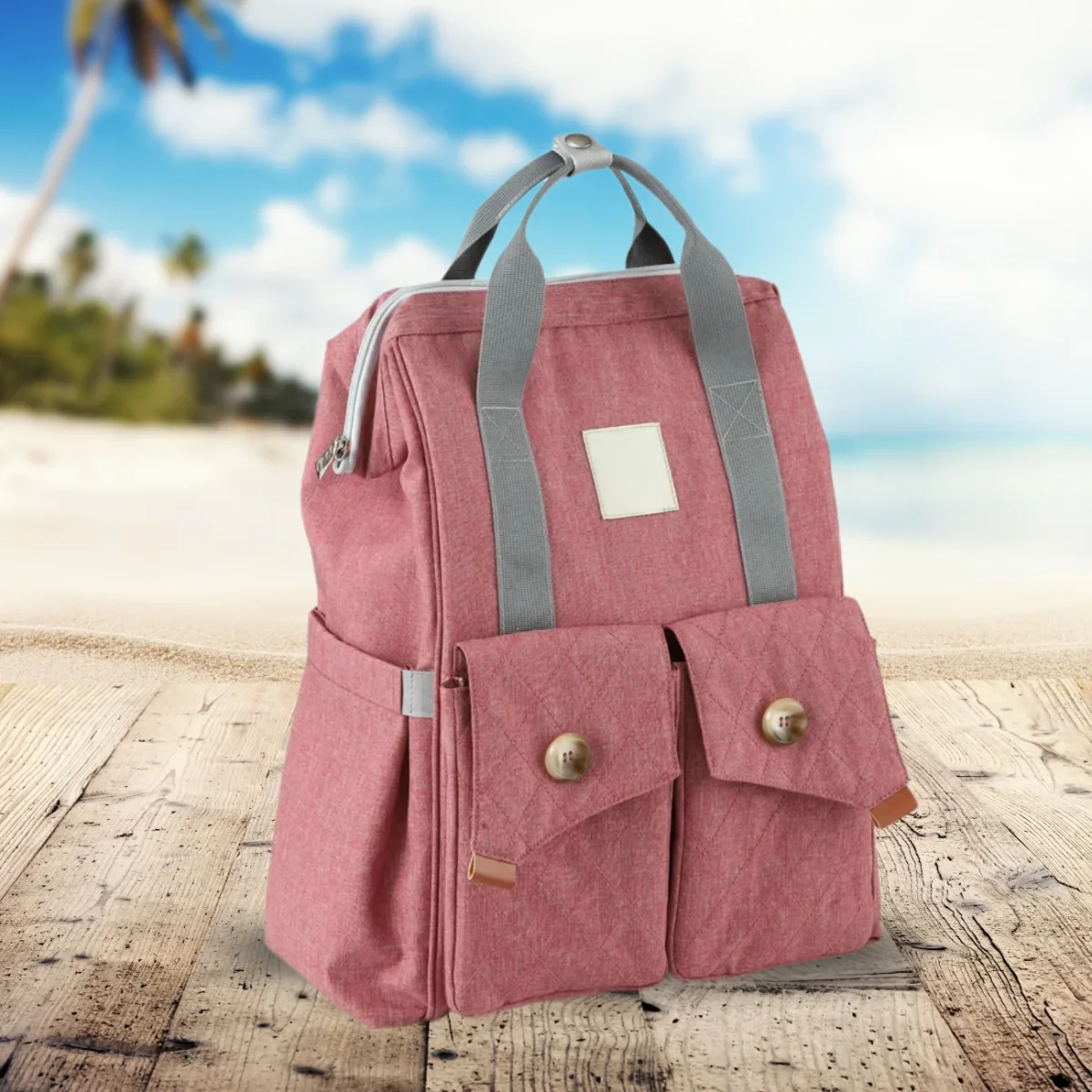Sac à langer à dos | equilibre magique - Boutique Bébé en Ligne : Soins, Jouets et Articles Maison - {'count': 2, 'name': 'capacité'}