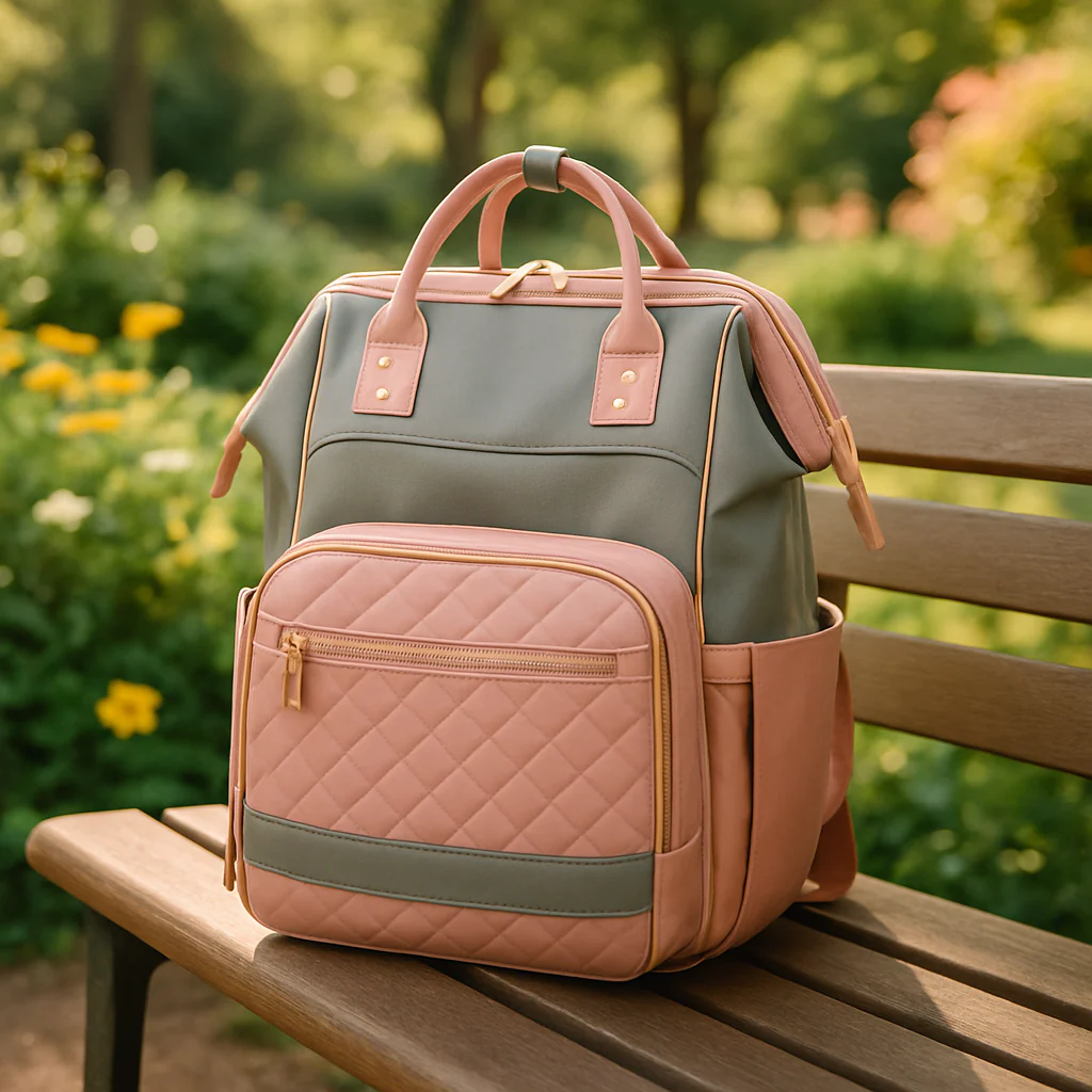 Sac fille rose Boutique Bébé Ligne Soins Jouets Articles Maison