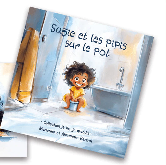 Livre éducatif - Suzie et les pipis sur le pot - Boutique Bébé en Ligne : Soins, Jouets et Articles Maison P'tit livre enchanté - Mes premières comptines