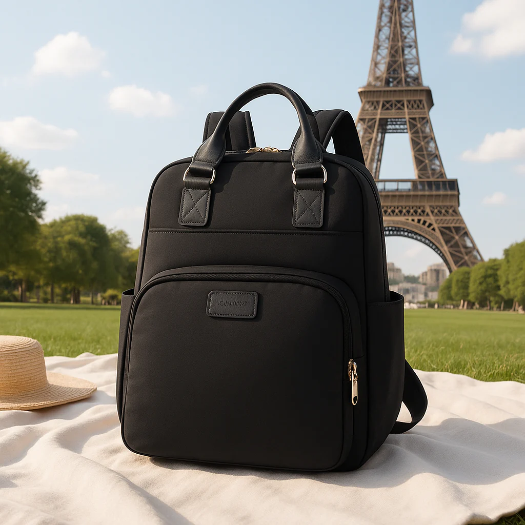 Sac à langer noir | charbon doux - Boutique Bébé en Multifonction Ligne : Soins, Jouets et Articles Maison