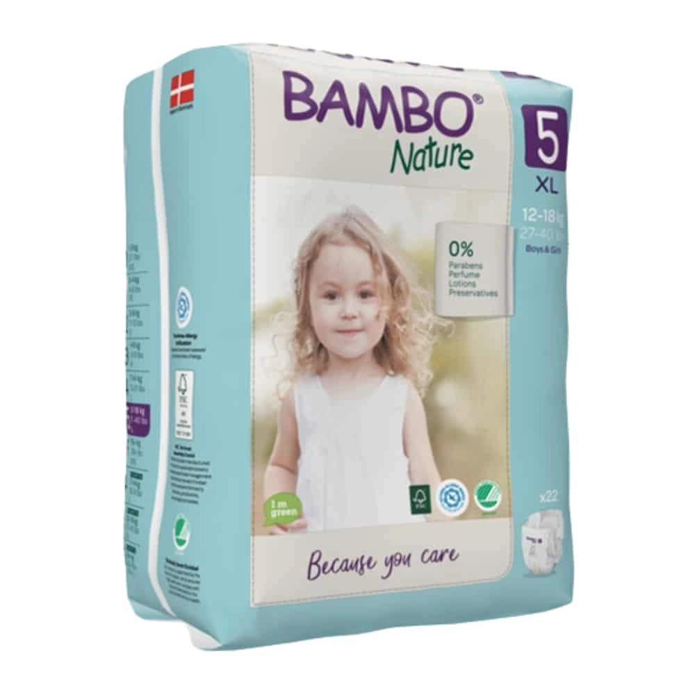 BAMBO NATURE – Couches N°5 Xl 12-18kg – 44u - Saldi Straordinari – Offerte Speciali Disponibili Adesso Carryboo Couches de nos régions Taille 5 (12-25kg)