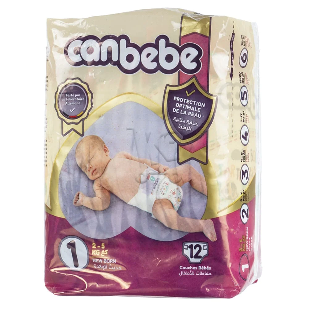 Canbebe Couches Bébé Taille 1 Nouveau Né (12 Pièces) - Vins Rouges Harmonieux pour Chaque Occasion - bouteille taille né pièce vin occasion