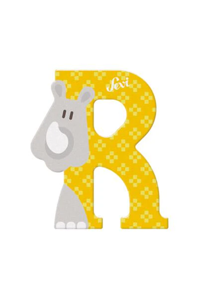 LETTRE R EN BOIS - Boutique Maman & Bébé – Produits Essentiels au Quotidien - Baby einstein