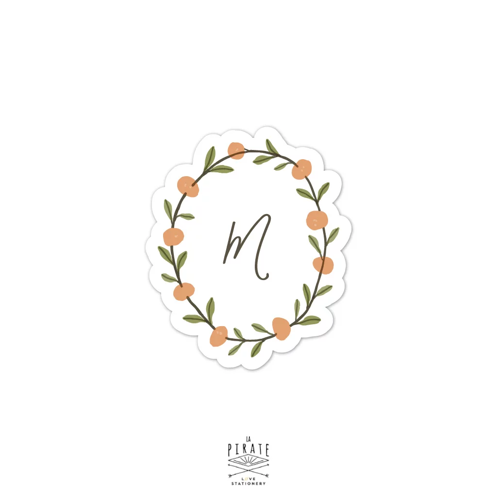 Stickers naissance Mandarine ovale Collection Mandarine Saldi Straordinari Offerte Speciali Disponibili Adesso
