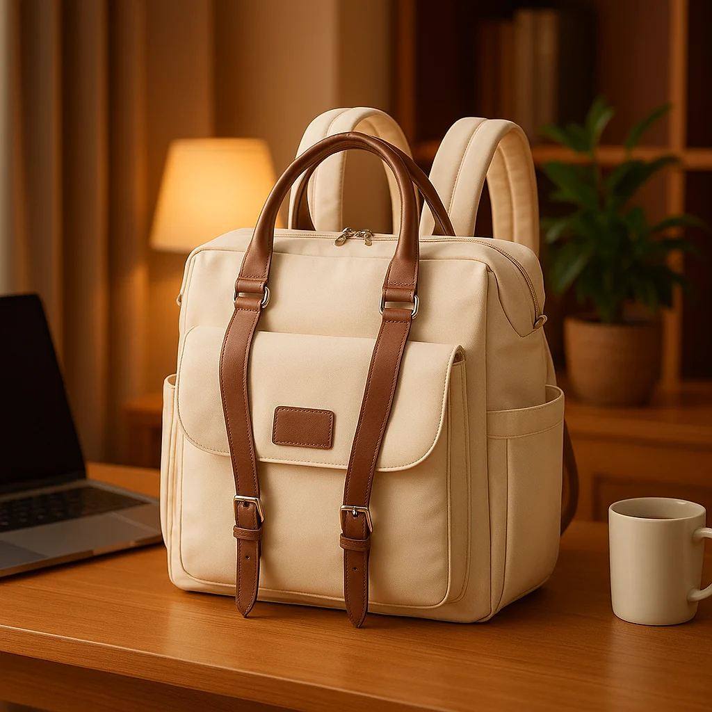 Sac à langer beige | beige douceur - Boutique Bébé côtelé en Ligne : Soins, Jouets et Articles Maison