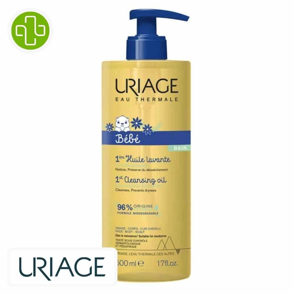 URIAGE – Bébé 1ère Huile Lavante – 500ml - Saldi Straordinari – Offerte Speciali Disponibili Adesso - Huile lavante uriage