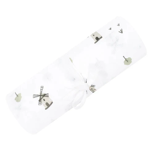 Couverture mousseline coton Moulins Perlimpinpin Boutique Maman Bébé Produits Essentiels Quotidien