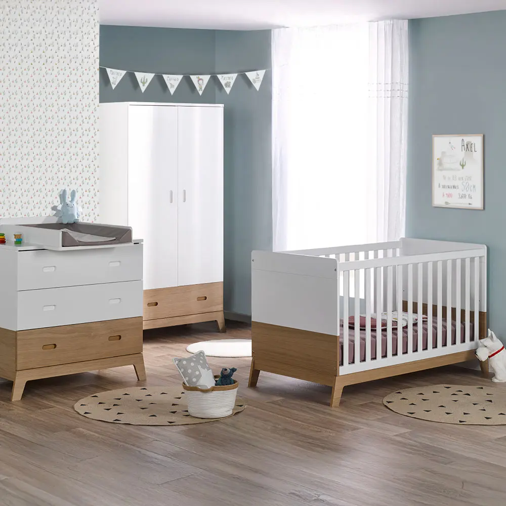 Mobilier chambre bébé complet Boutique Bébé Ligne Soins Jouets Articles Maison