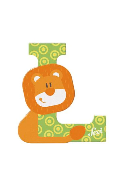 LETTRE L EN BOIS - Boutique Maman & Bébé – Produits Essentiels au Quotidien - Parc enfant