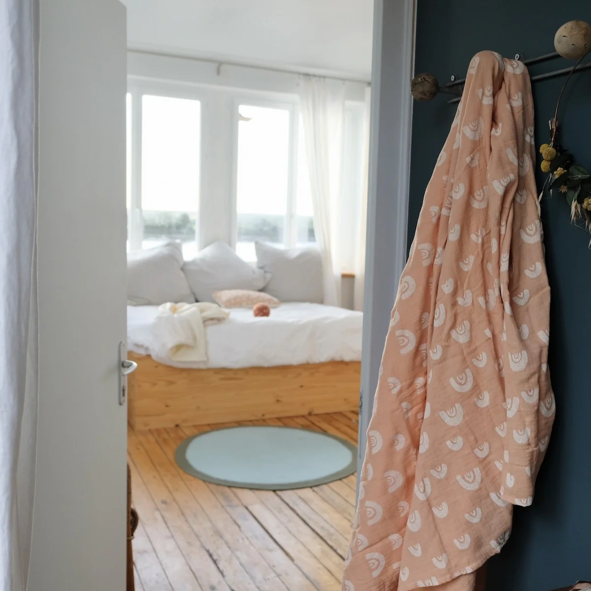 Maxi lange Arc Chanita en Pêche - Boutique Maman & Bébé – Produits Essentiels au Quotidien