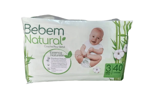 Bebem Natural Couche Bébé Midi Unités Vins Rouges Harmonieux Occasion
