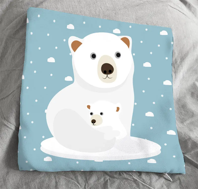 Coussin naissance personnalisé ours polaire – Collection Banquise - Boutique Bébé en Ligne : Soins, Jouets et Articles Maison - jacadi naissance ours collection ligne soin jouet article
