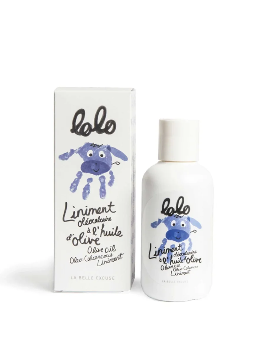 Liniment oléocalcaire à l'huile d'olive - 125 ml - Lolo et moi - Boutique Maman & Bébé – Produits Essentiels au Quotidien - Olive bio