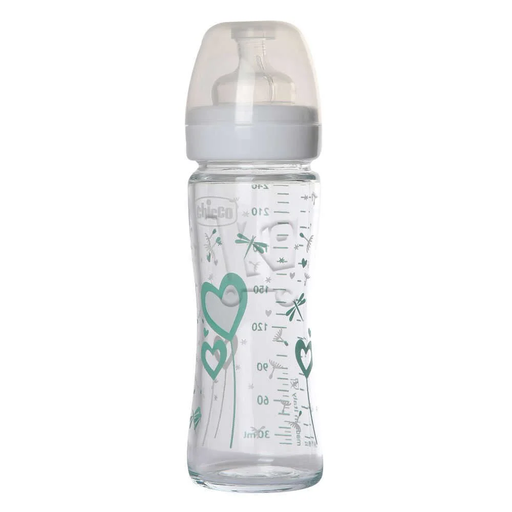 Chicco Biberon en Verre Décoré Tétine Silicone Flux Normal 0m+ 240ml Uni - Vins Rouges Harmonieux pour Chaque Occasion Verres vigne d'occasion - Arts de la table - leboncoin