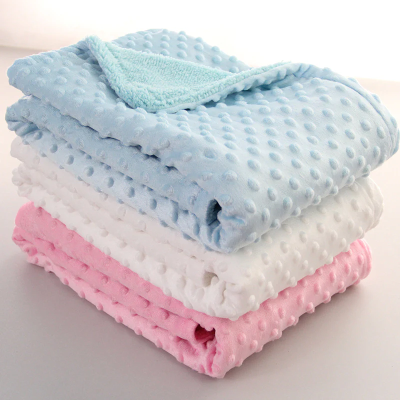 Plaid pour Bebe - Petites Bulles - Boutique Maman & Bébé – Produits Essentiels au Quotidien Calm'bidou Huile apaisante NEOBULLE