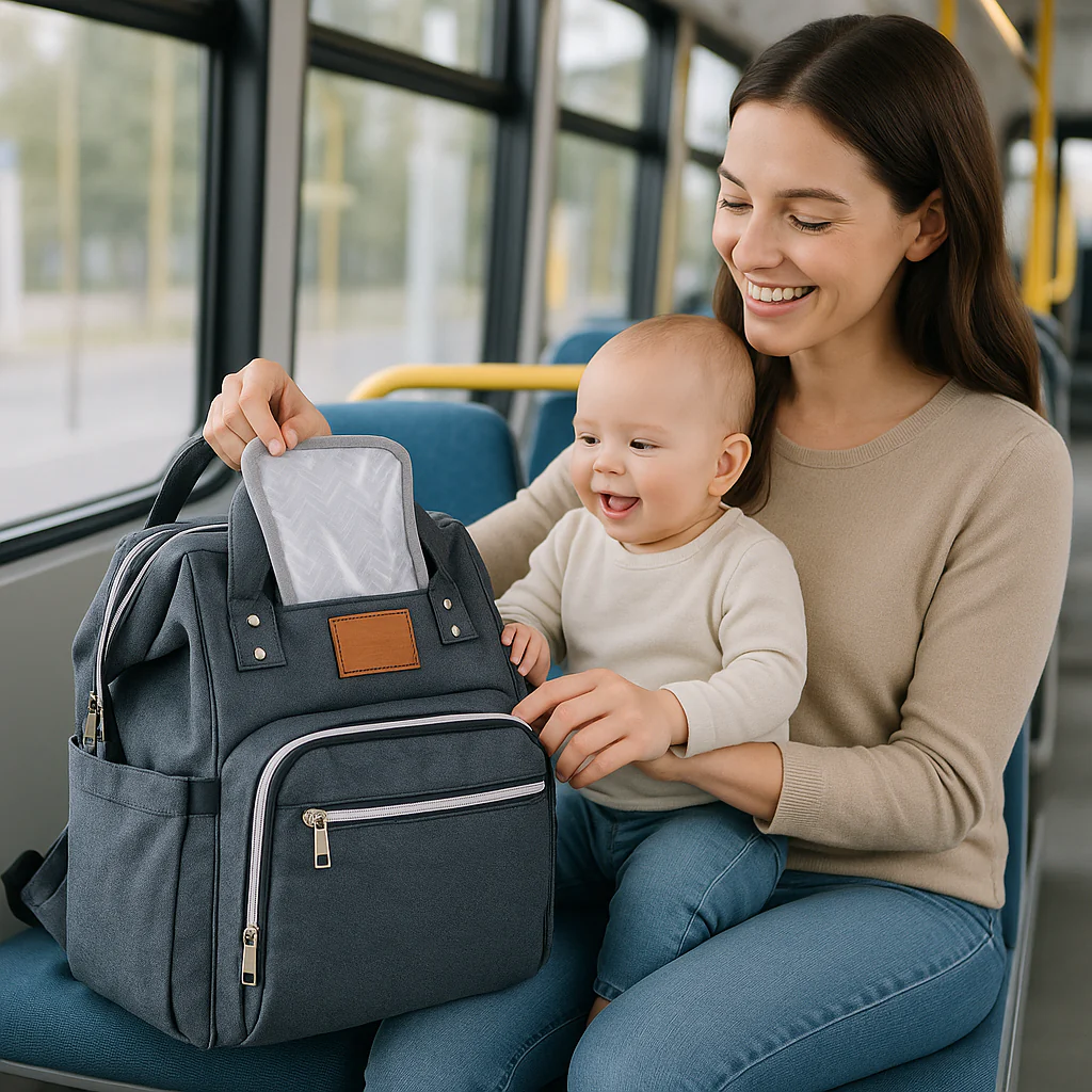 Sac a langer multifonction - Boutique Bébé en Ligne : Soins, Jouets et Articles Maison Capucine