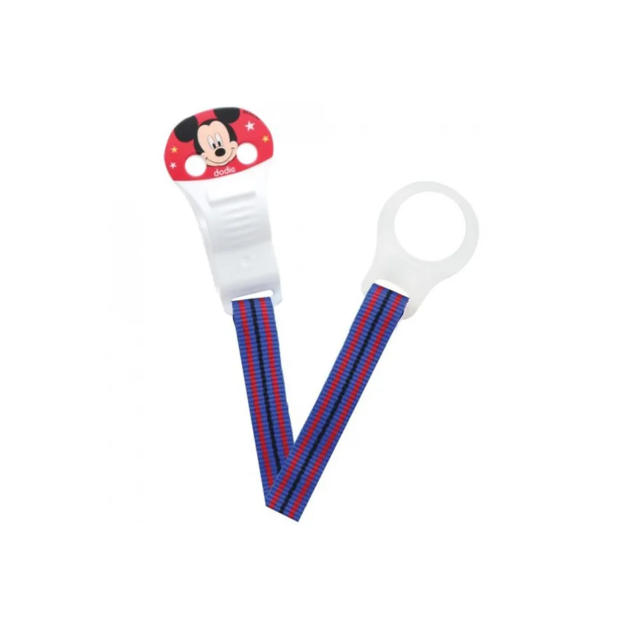 Dodie Attache-sucette ruban mickey - Édition Limitée – L’Art de la Table Française en Promotion ! - {'count': 2, 'name': 'Mixte'}