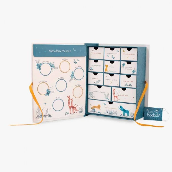 COFFRET NAISSANCE "SOUS MON BAOBAB" - Boutique Maman & Bébé – Produits Essentiels au Quotidien - {'count': 1, 'name': 'anti-colique'}