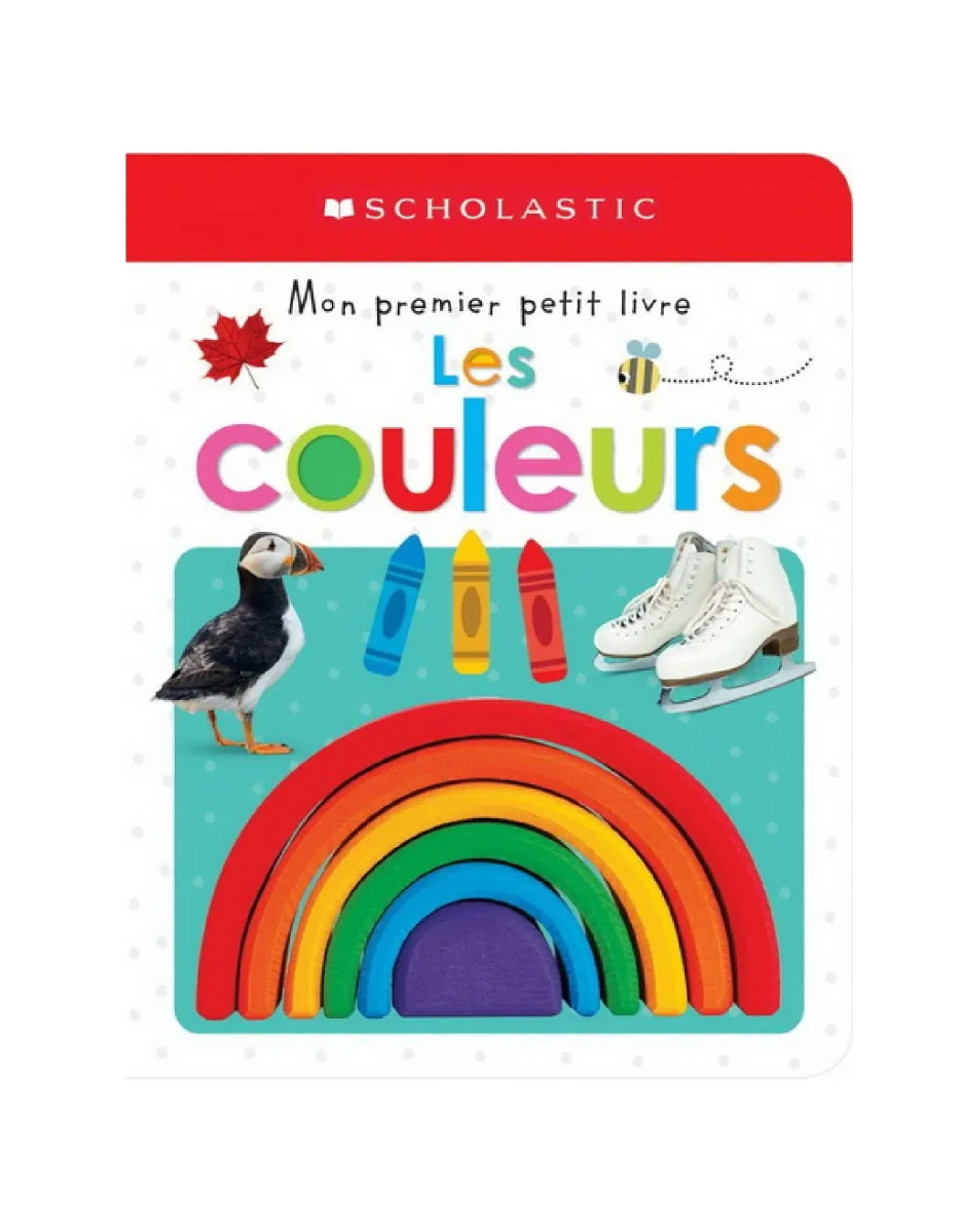 Mon Visuelle premier petit livre : Les couleurs - Scholastic - Boutique Maman & Bébé – Produits Essentiels au Quotidien