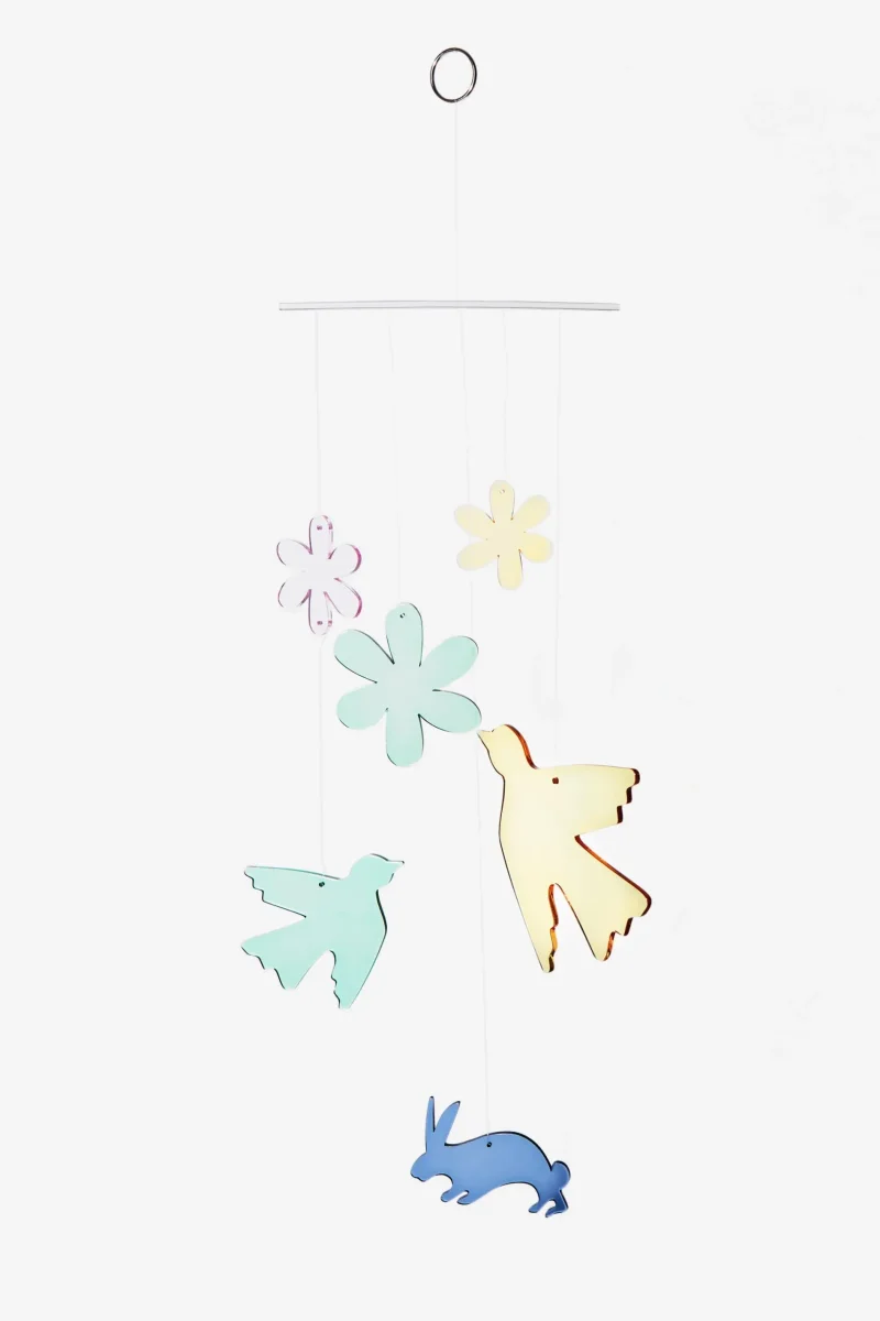 MOBILE DÉCORATIF PLEXIGLASS MULTICOLORE - Boutique Maman & Bébé Chambre – Produits Essentiels au Quotidien