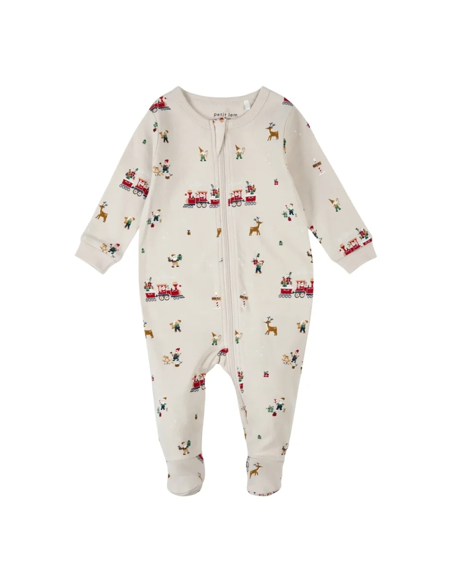 Dormeuse coton biologique Atelier Père Noël Petit Lem Boutique Maman Bébé Produits Essentiels Quotidien