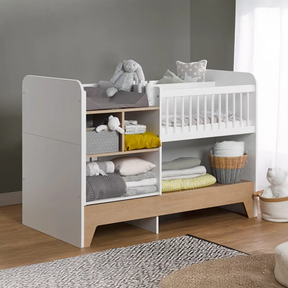 Lit bébé combiné 1370.00 COSY transformable en petit lit - Boutique Bébé en Ligne : Soins, Jouets et Articles Maison