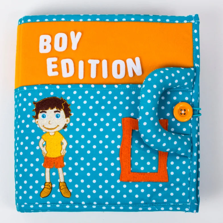 Livre d'éveil et activités Montessori - Garçon - Boutique Maman & Bébé – Produits Essentiels au Quotidien - Grand livre
