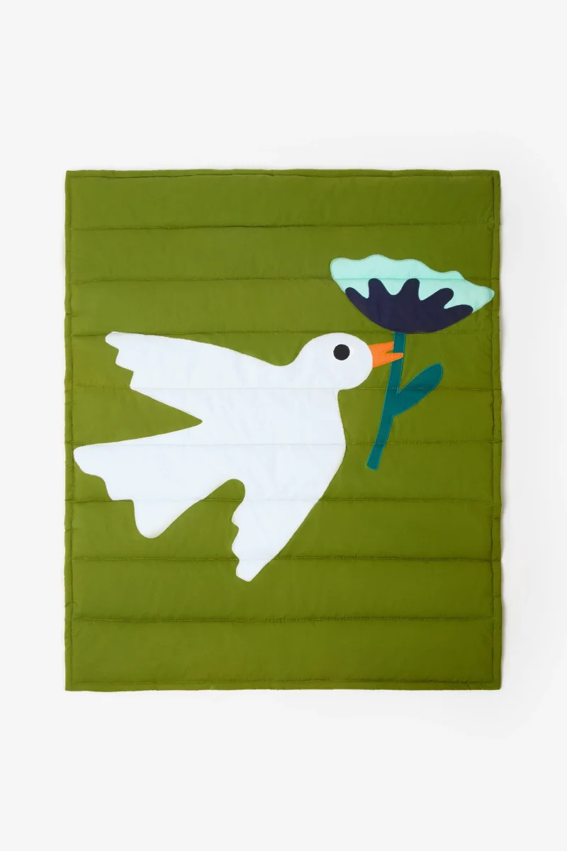 TAPIS D'ÉVEIL PATCHWORK OISEAU - Boutique Maman & Bébé – Produits YouTube Essentiels au Quotidien