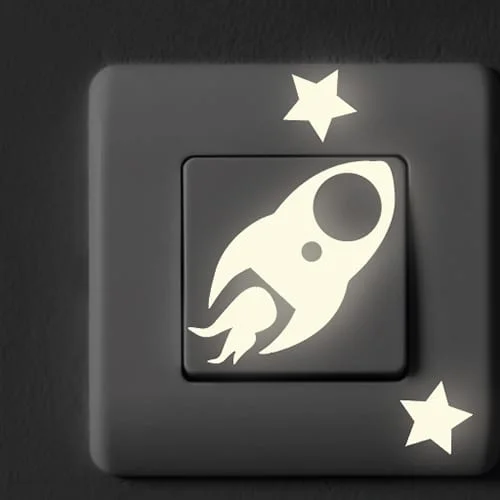 Stickers Fusées et étoiles phosphorescentes - Saldi Straordinari – Offerte Speciali Disponibili Adesso - Ciel